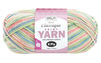 Birch Classique Yarn Print - Spring Bud (16)