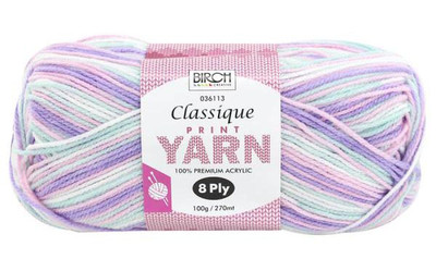 Birch Classique Yarn Print - Dawn Blush (14)
