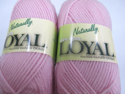 NATURALLY LOYAL WOOL PINK NO 918 50GR