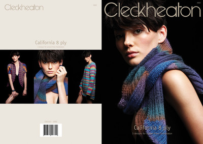 CLECKHEATON CALIFORNIA KNITTING PATTERN BOOK, NO 3002