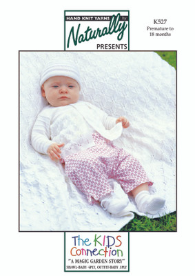 Naturally Knitting Pattern - Kids Jacket & Hat (K527)