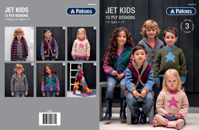 Jet kids - Patons Knitting Pattern (8012)