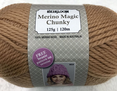 Heirloom Merino Magic Chunky Wool - Honey Pot (6532)