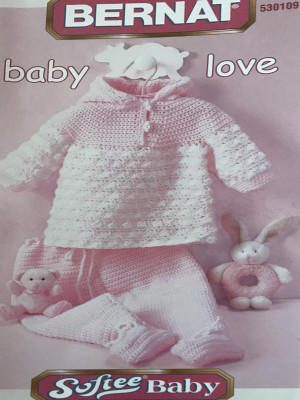 Baby Love  - Bernat Knitting  Pattern (530109)
