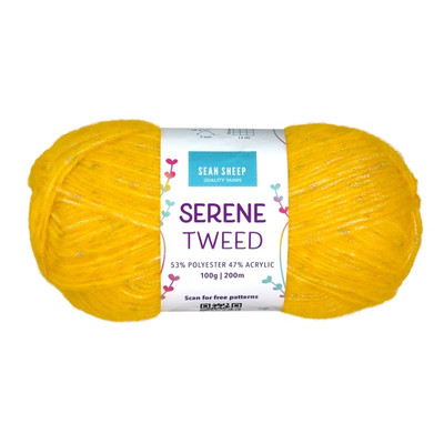 Sean Sheep Serene Tweed Yarn - Gold (7107)