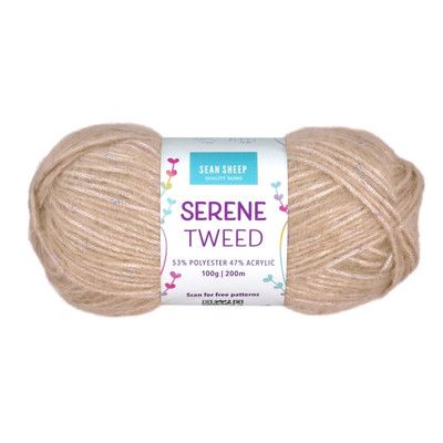 Sean Sheep Serene Tweed Yarn - Fawn (7108)
