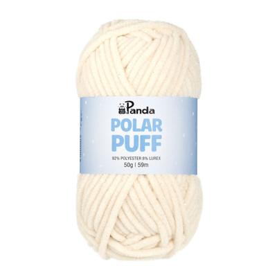 Panda Polar Puff Yarn - Flurry (6103)