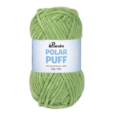 Panda Polar Puff Yarn - Leaf (6113)