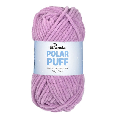 Panda Polar Puff Yarn - Lilac (6104)
