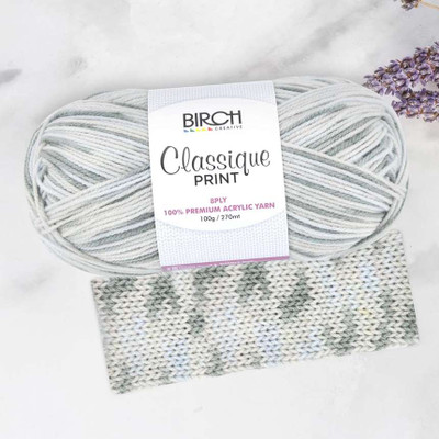 Birch Classique Yarn Print - SILVER MIST (21)