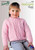 Kids Connection Knitting Pattern - Kids Sweater - Sizes: 56-71cm (K555)