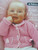 PATONS KNITTING PATTERN BOOK, NO 1313,ROSES/POSIES,BABIES