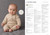 Merino Baby - Patons Knitting  Pattern (1106) page 4-5