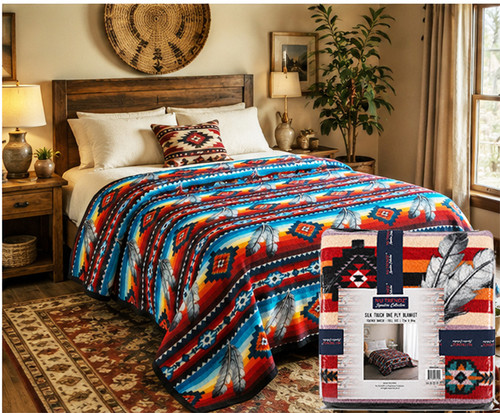 Feather Dancer Silk Touch One Ply Blanket