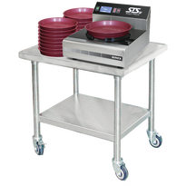 Dinex Work Tables with Undershelf