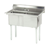 Advance Tabco 2 Compartment Sink