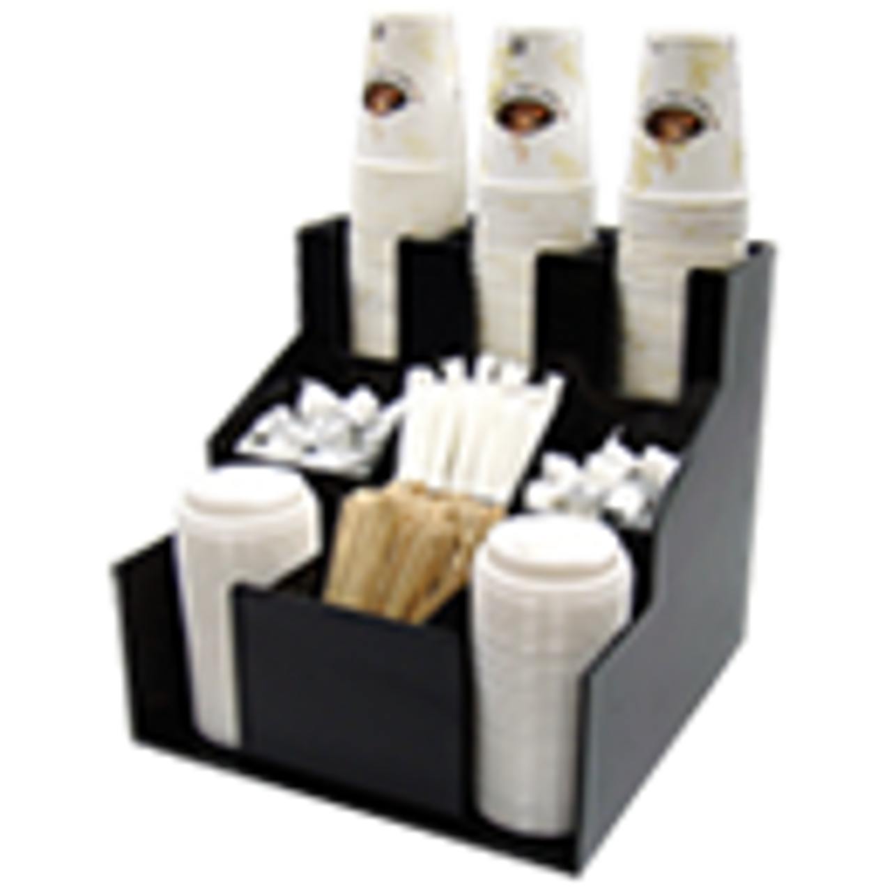 Cup Dispensers and Lid Organizers