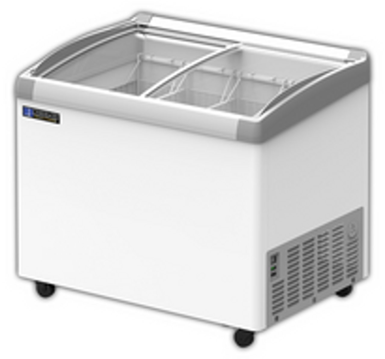 Master Bilt Glass Top Display Freezers