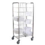 Matfer Pizza Pan and Dough Box Racks