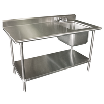 Advance Tabco Work Table Preparation Station