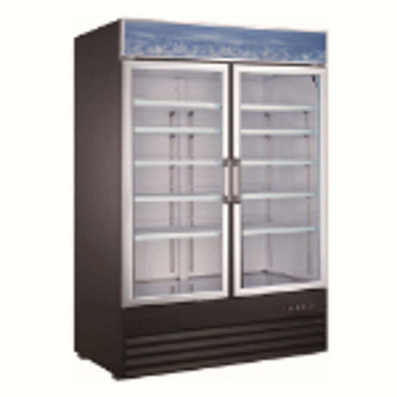 Admiral Craft Glass Door Merchandiser