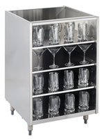 Krowne Underbar Glass Rack Storage Unit