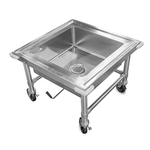 John Boos Mobile Soaking Sink