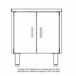 Southbend Enclosed Base Commercial Work Table