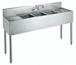 Krowne 3 Compartment Sink