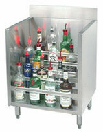 Advance Tabco Underbar Liquor Display