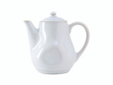 Tuxton GAA-101 China Coffee Pot/Teapot 17 Oz. Agave - 1 Dozen Per Case (1 Dozen)