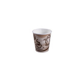 Empress EHC10-P 10 Oz. Squat Stock Good Day Print Paper Hot Cup(20 Packs of 50 Hot Cups Per Case)