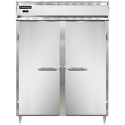 Continental Refrigerator DL2FE-PT 57" W Two-Section Solid Door Pass-Thru Designer Line Wide Freeze - 220 Volts