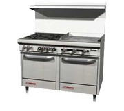 Southbend S48AC-3TL-NG 48" Natural Gas S-Series Restaurant Range - 155,000 BTU