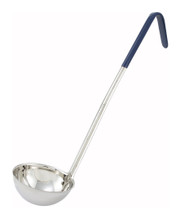 Winco LDC-8 8 oz Stainless Steel Color-Coded Ladle