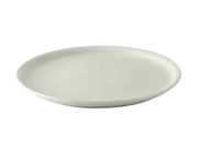 Tuxton BPA-1311 13-1/8" Ceramic White Round Pizza Plate (6 Each Per Case)