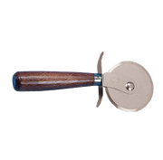 American Metalcraft PC7250 2.5" Stainless Steel Pizza Cutter Wood Handle