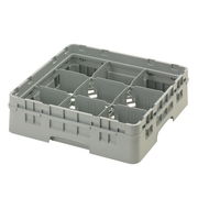 Cambro 9S318151 Camrack Glass Rack With Soft Gray Extender