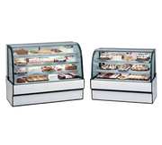 Federal Industries CGR3148 31.13" W Curved Glass Refrigerated Bakery Case