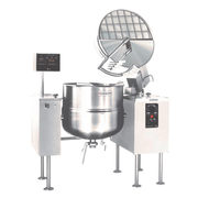 Cleveland MKDL40T 40 Gallon 2/3 Steam Jacket Design Kettle/Mixer - 208-240V