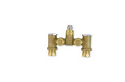 Fisher 2970-3 1/2" F Outlet Temperature Control Valve With Internal Spring Loaded Check Valves
