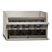 Imperial IABA-36 36" Gas Countertop Smoke Broiler - 120,000 BTU