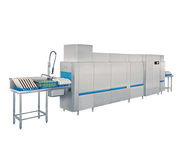 MEIKO K-L54 P8 M-iQ Rack Conveyor Dishwasher High Temperature sanitizing With built-in booster multiple-tank configuration (3-tank With prewash)