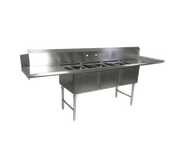 John Boos DT3B18244-2D18R Straight Design Dishtable/Pot Sinks