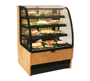 Structural Concepts HMG6353R 62.63" W Curved Glass Harmony Service Refrigerated Case