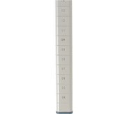 Metro Mq69Cupe Metromax QPost Special Cut Length 68-3/16"H Epoxy Coated Steel