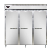 Continental Refrigeration DL3W-SS-PT Designer Line Heated Cabinet Pass-Thru 78"