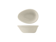 Tuxton BEX-025A Ceramic Porcelain White TearDrop Ramekin (4 Dozen Per Case)