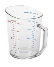 Cambro 100MCCW135 1 qt Polycarbonate Clear Camwear Measuring Cup