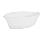 CAC China RCN-V4 2 Oz. Super White Porcelain RCN Specialty Dish (4 Dozen Per Case)